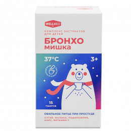 Микстура от кашля для детей Бронхомишка